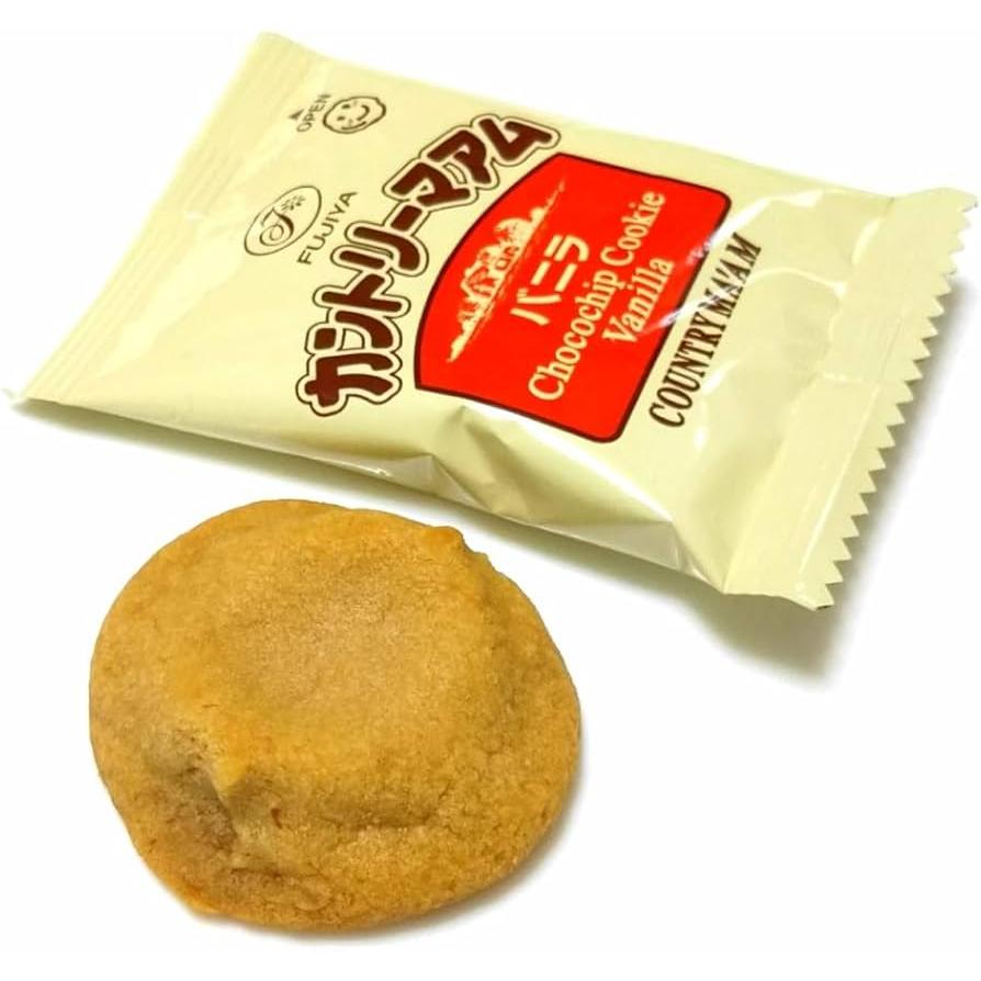 不二家 カントリーマアム ソフトチョコチップクッキー 濃厚バニラ味 12