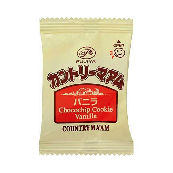 不二家 カントリーマアム バニラ＆ココア ソフトチョコチップクッキー 18枚入