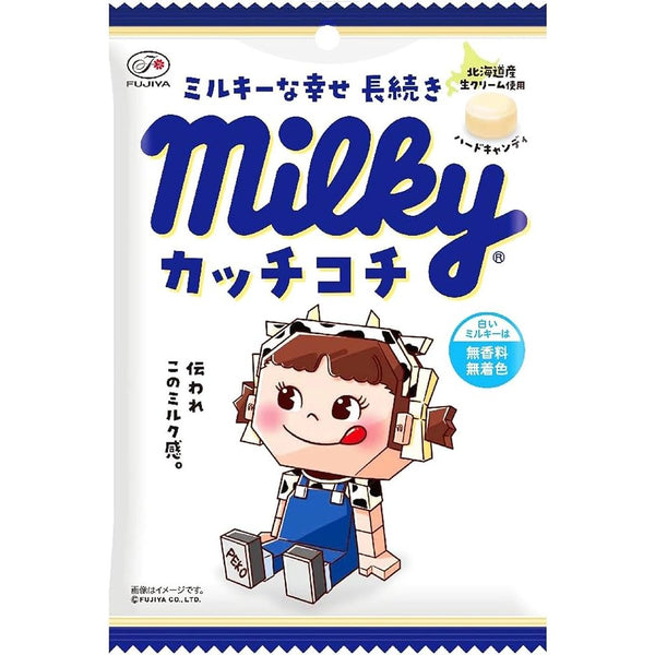 不二家 ミルキーカチコチハードミルクキャンディ 72g