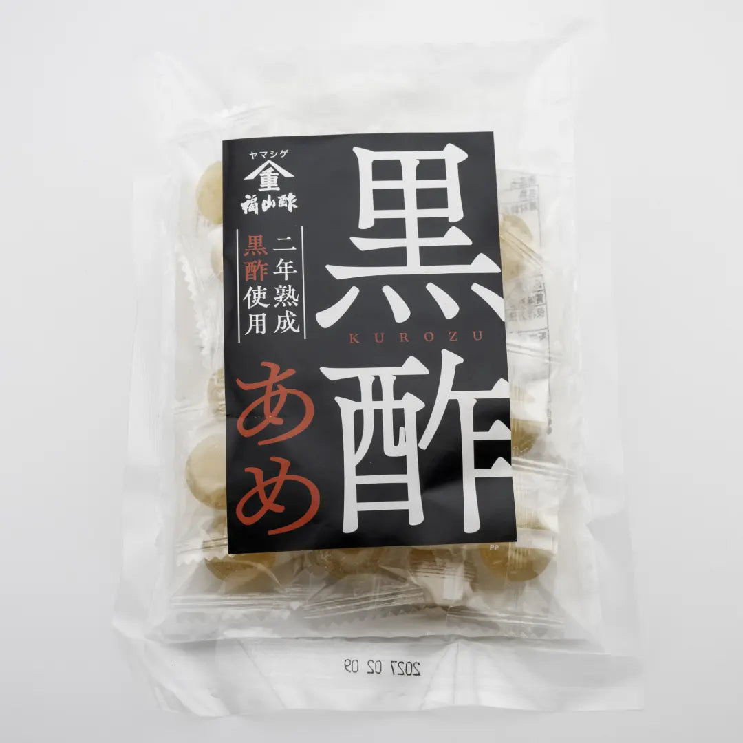 フクヤマス アップル黒酢風味のハードキャンディ 80g