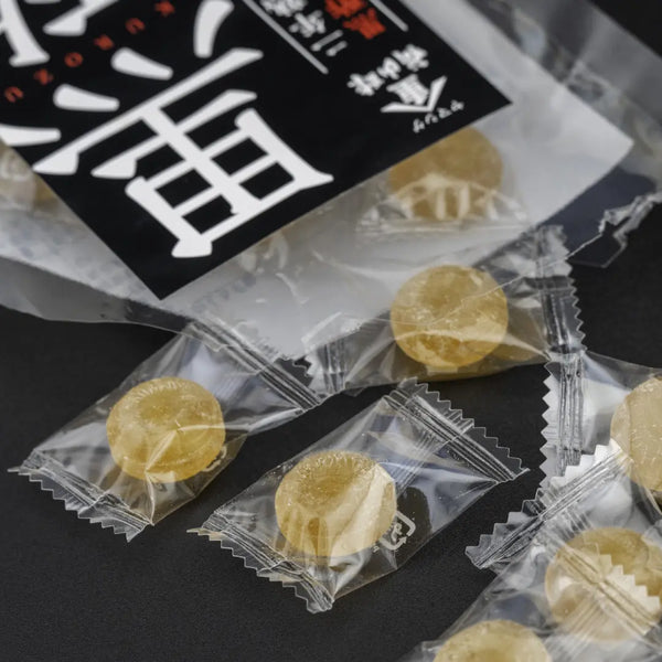 フクヤマス アップル黒酢風味のハードキャンディ 80g