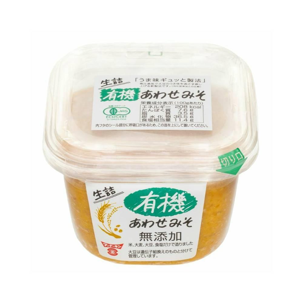 フンドーキン 生有機混合味噌 生合わせ味噌 500g