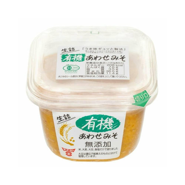 フンドーキン 生有機混合味噌 生合わせ味噌 500g