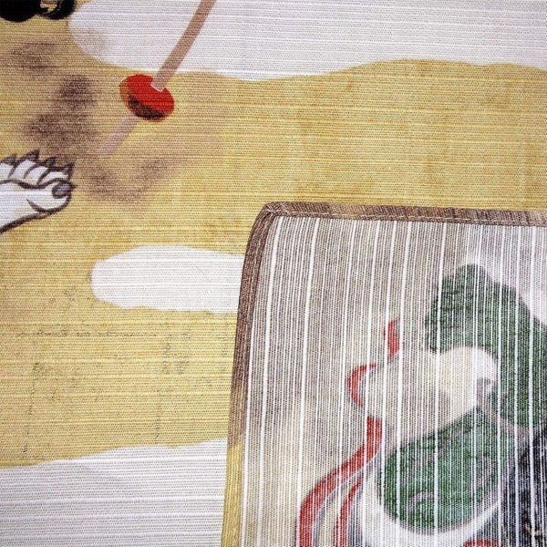 風呂敷 風神雷神 風雷神 綿風呂敷 48x48cm