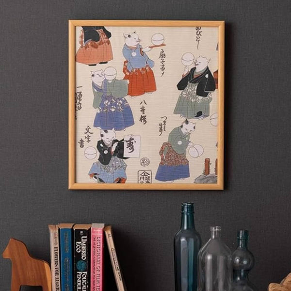 風呂敷 浮世絵 個性的な猫柄 万能風呂敷 48cm