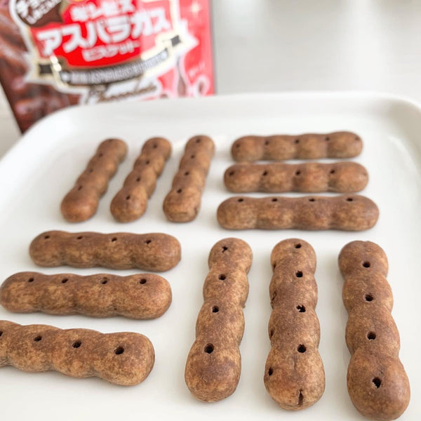 ギンビス アスパラガスチョコレート ミニアスパラガス型ビスケット（6個入り）