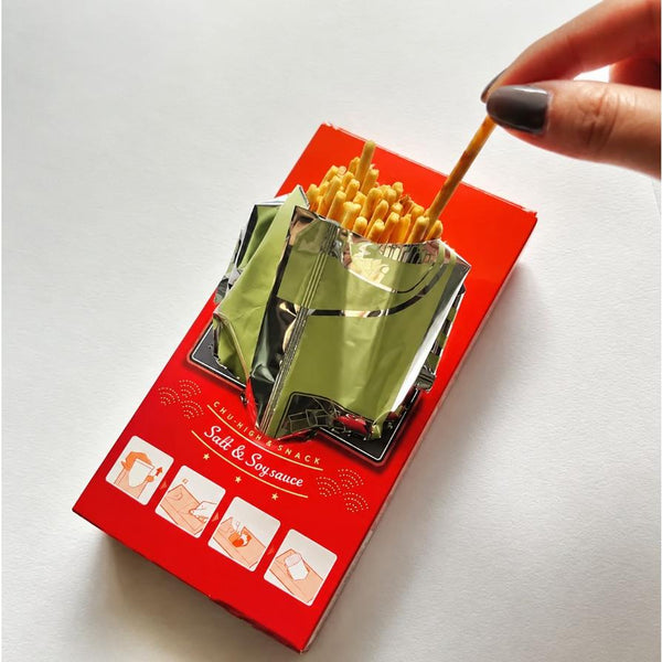 江崎グリコ プリッツ ホタテ醤油だし味ビスケットスティック 55g (10個入り)