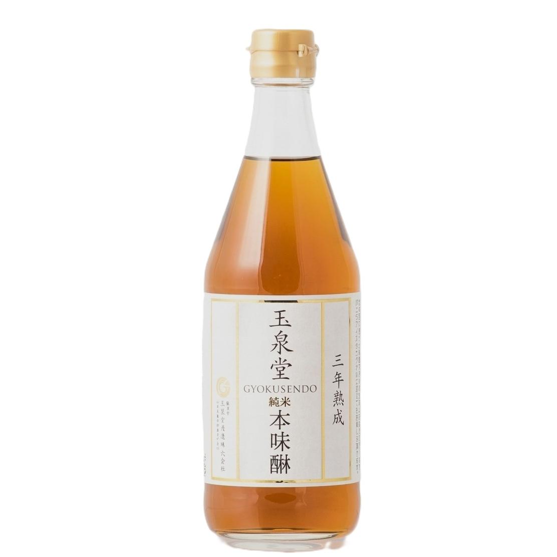 玉泉 白滝 3年熟成 本みりん 純米調味料 500ml
