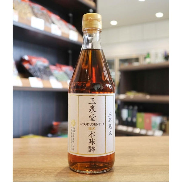 玉泉 白滝 3年熟成 本みりん 純米調味料 500ml