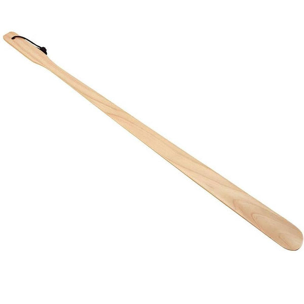 手作りの長柄ヒノキ製靴べら 70cm