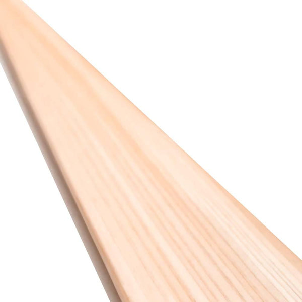 手作りの長柄ヒノキ製靴べら 70cm