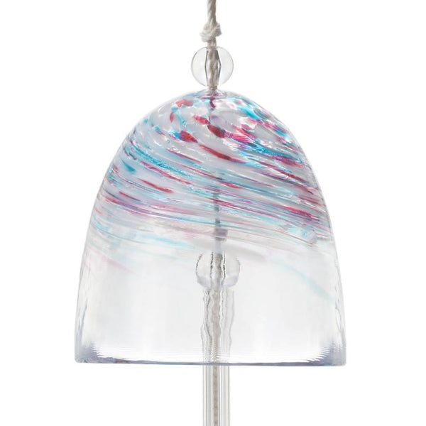 津軽ビードロ風鈴 カラフルな春のデザイン