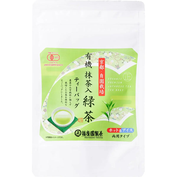 播磨園 オーガニック抹茶入り緑茶 12袋