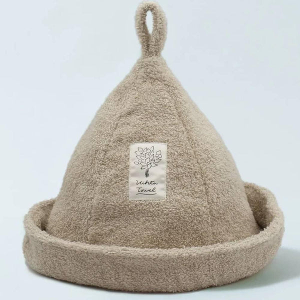 ハートウェル 耐久性のあるかわいいサウナハット 防水ケース付き