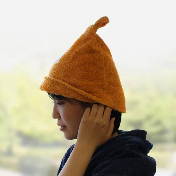 ハートウェル 耐久性のあるかわいいサウナハット 防水ケース付き