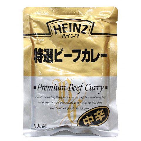 ハインツジャパン プレミアムビーフカレーソース 中辛（5個入り）