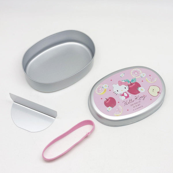 ハローキティ 弁当箱 アルミ ピンク 子供用ランチボックス 350ml