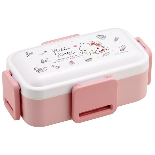 ハローキティ ピンクドームランチボックス 2段弁当箱 600ml