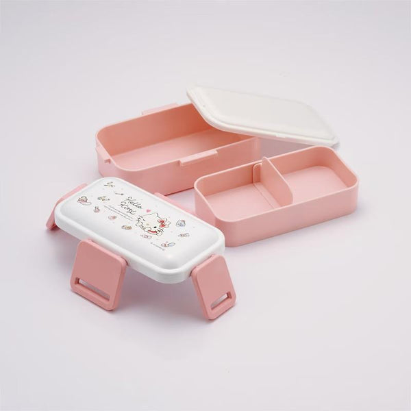 ハローキティ ピンクドームランチボックス 2段弁当箱 600ml