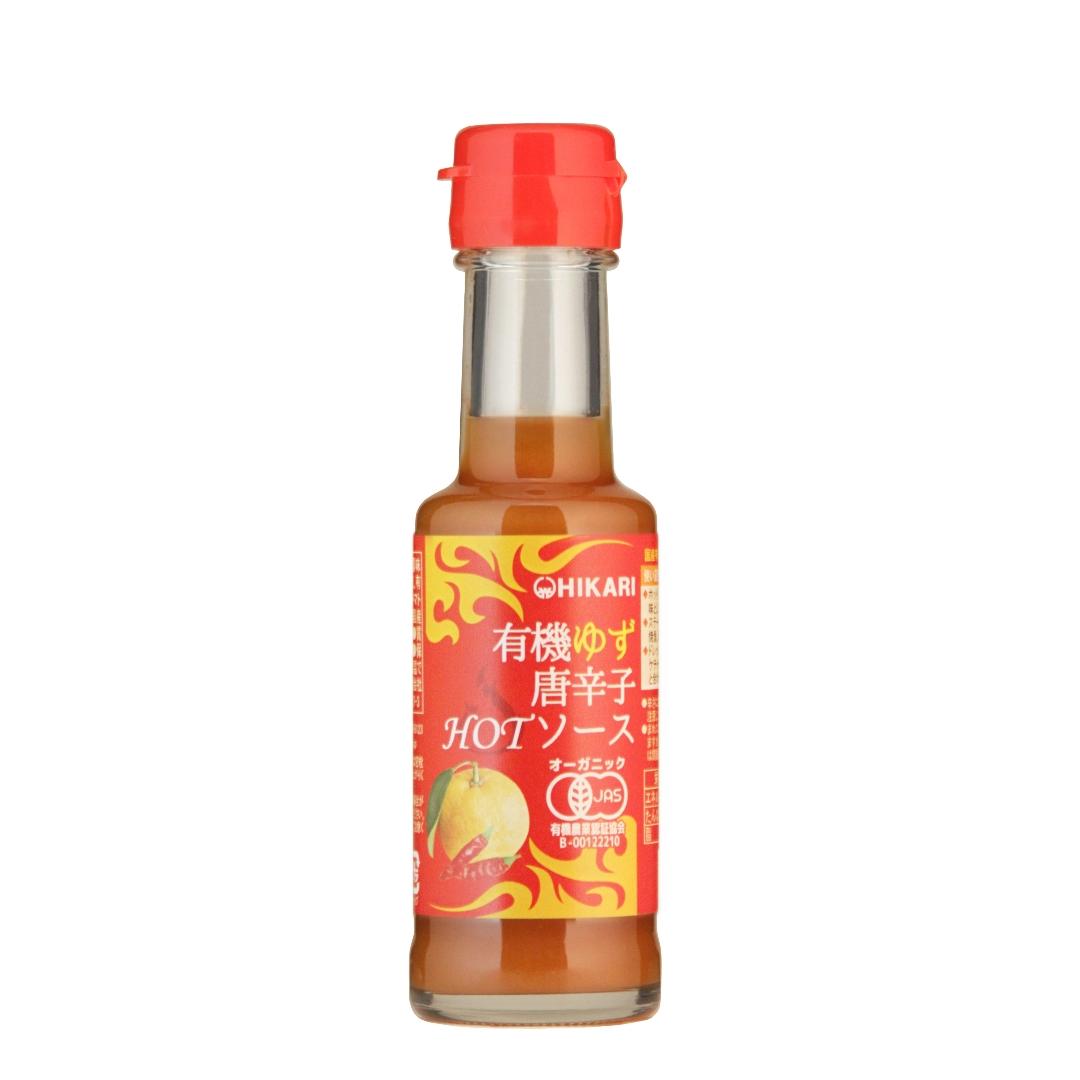 ヒカリフーズ オーガニックホットソース ゆずシトラスチリペッパーソース 100g