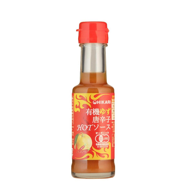 ヒカリフーズ オーガニックホットソース ゆずシトラスチリペッパーソース 100g