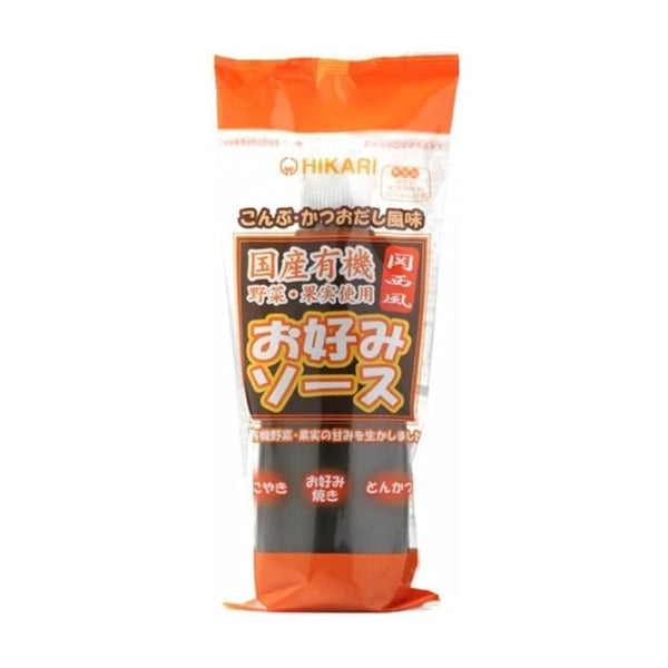 ヒカリ 有機お好みソース 関西風お好みソース 300g