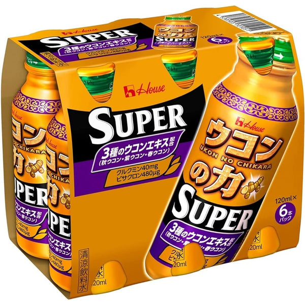 ハウス ウコンの力 スーパーウコンサプリドリンク 6本入り