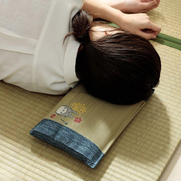 イケヒコ い草畳ミニフラット枕 となりのトトロ 20x30cm
