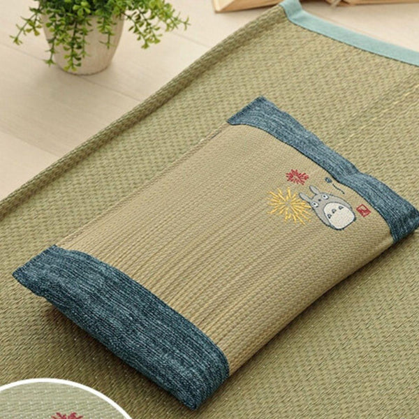 イケヒコ い草畳ミニフラット枕 となりのトトロ 20x30cm