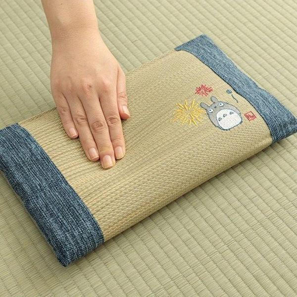 イケヒコ い草畳ミニフラット枕 となりのトトロ 20x30cm