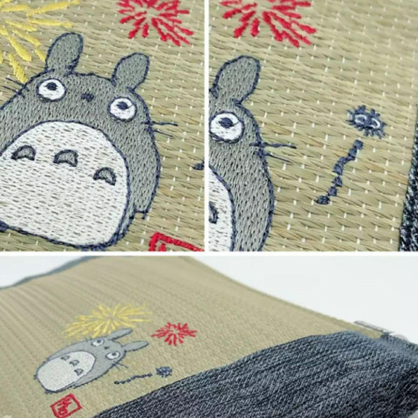 イケヒコ い草畳ミニフラット枕 となりのトトロ 20x30cm