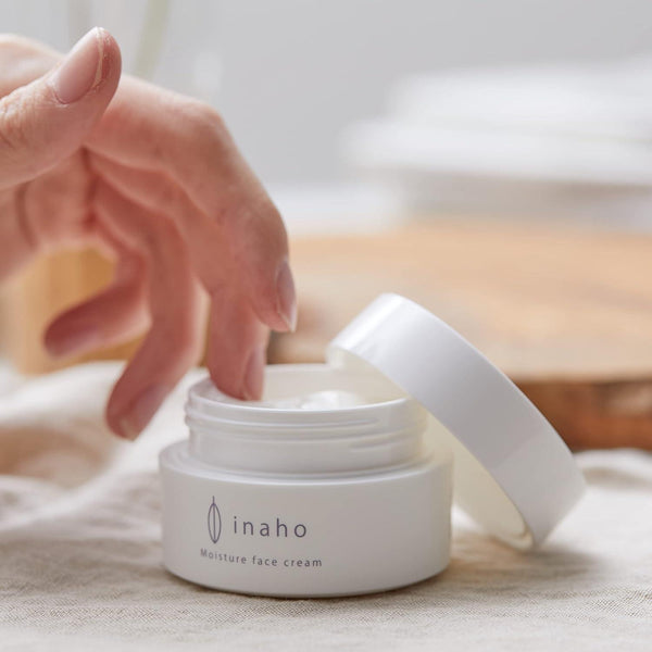 イナホ ライスブラン モイスチャーフェイスクリーム スムース ノンステッキ― 30g