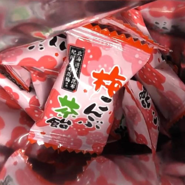 入江 こんぶ茶飴 梅と昆布茶風味の飴 72g