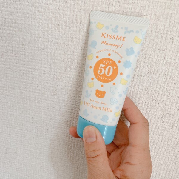 伊勢半 キスミーマミー UV アクアミルク SPF50+ PA++++ 50g