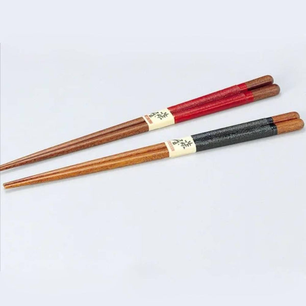 井助漆塗り箸 木箱入り（2膳セット）