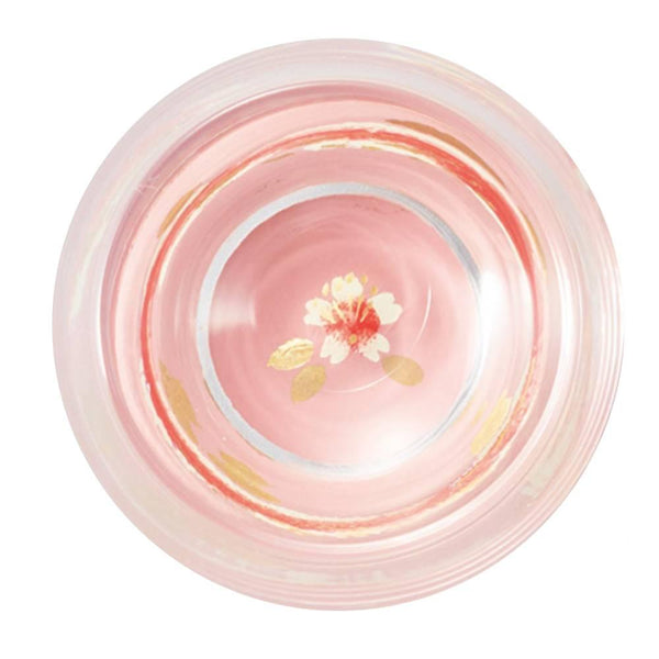 伊助 ショットグラス ぐい呑み 漆塗り 桜柄