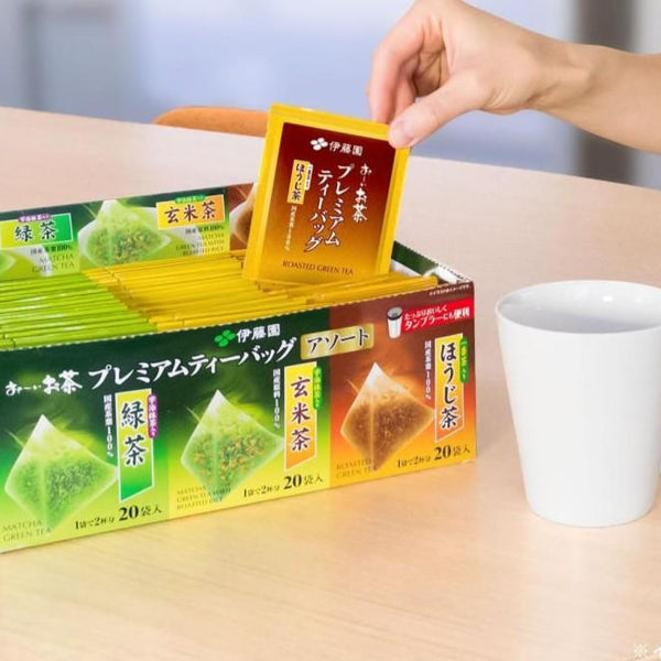 伊藤園 お～いお茶 プレミアム日本茶アソート ティーバッグ60個