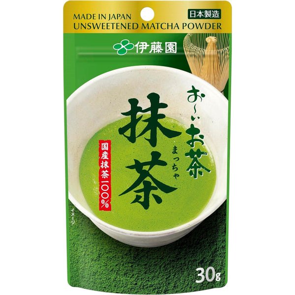 伊藤園 お～いお茶 宇治抹茶 粉末緑茶 30g