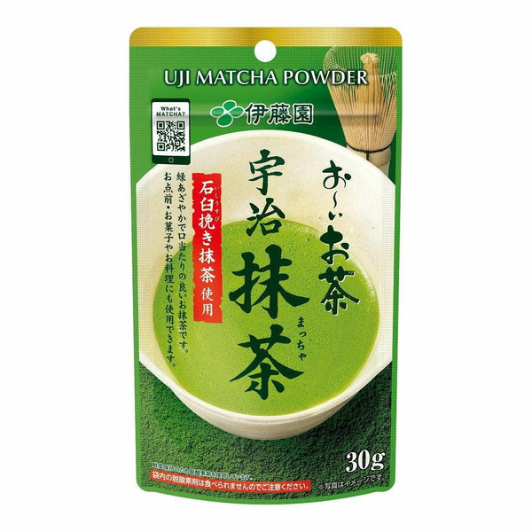 伊藤園 お～いお茶 宇治抹茶 粉末緑茶 30g