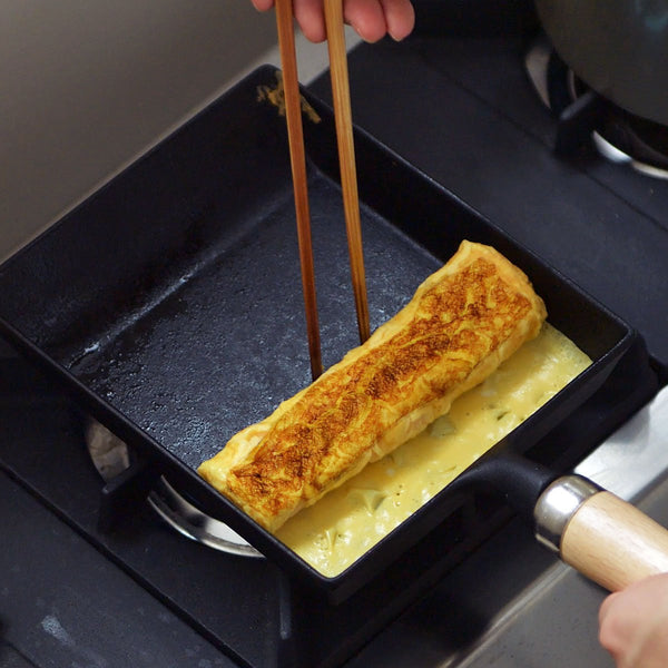 岩鋳 南部鉄製 卵焼き鍋 24017