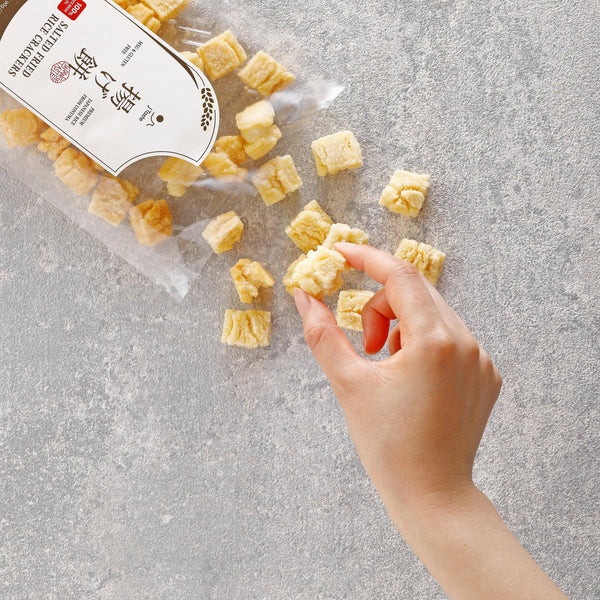 Jテイスト 揚げもち 塩味 クリスピー 和風せんべい 90g (3個パック)