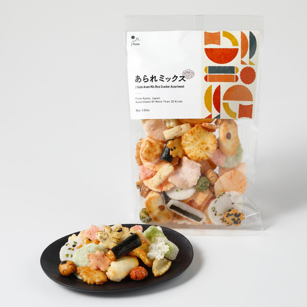 Jテイスト あられミックス 20種類以上詰め合わせ 80g (3個パック)