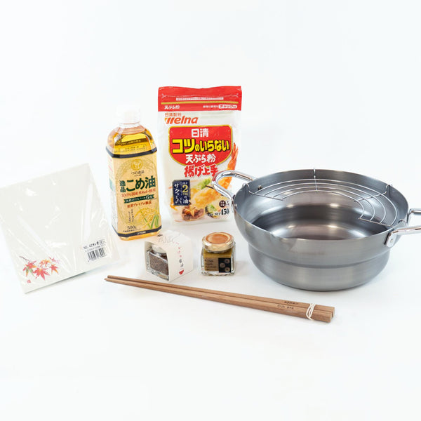 J Taste 本格天ぷら調理キット＆天ぷら具材7点セット