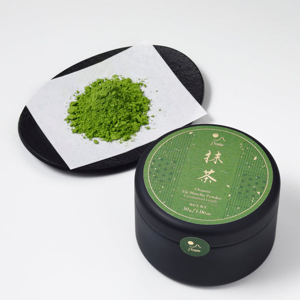 J Taste セレモニーグレード オーガニック宇治抹茶パウダー 30g