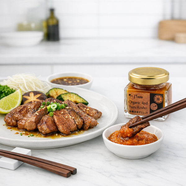 J Taste 認定 有機赤ゆずこしょう 40g
