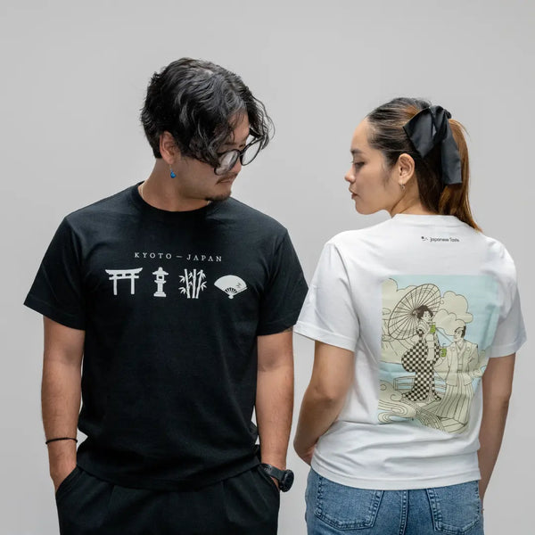 J Taste 京都グラフィックTシャツ ブラック