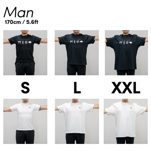 J Taste 京都グラフィックTシャツ ブラック