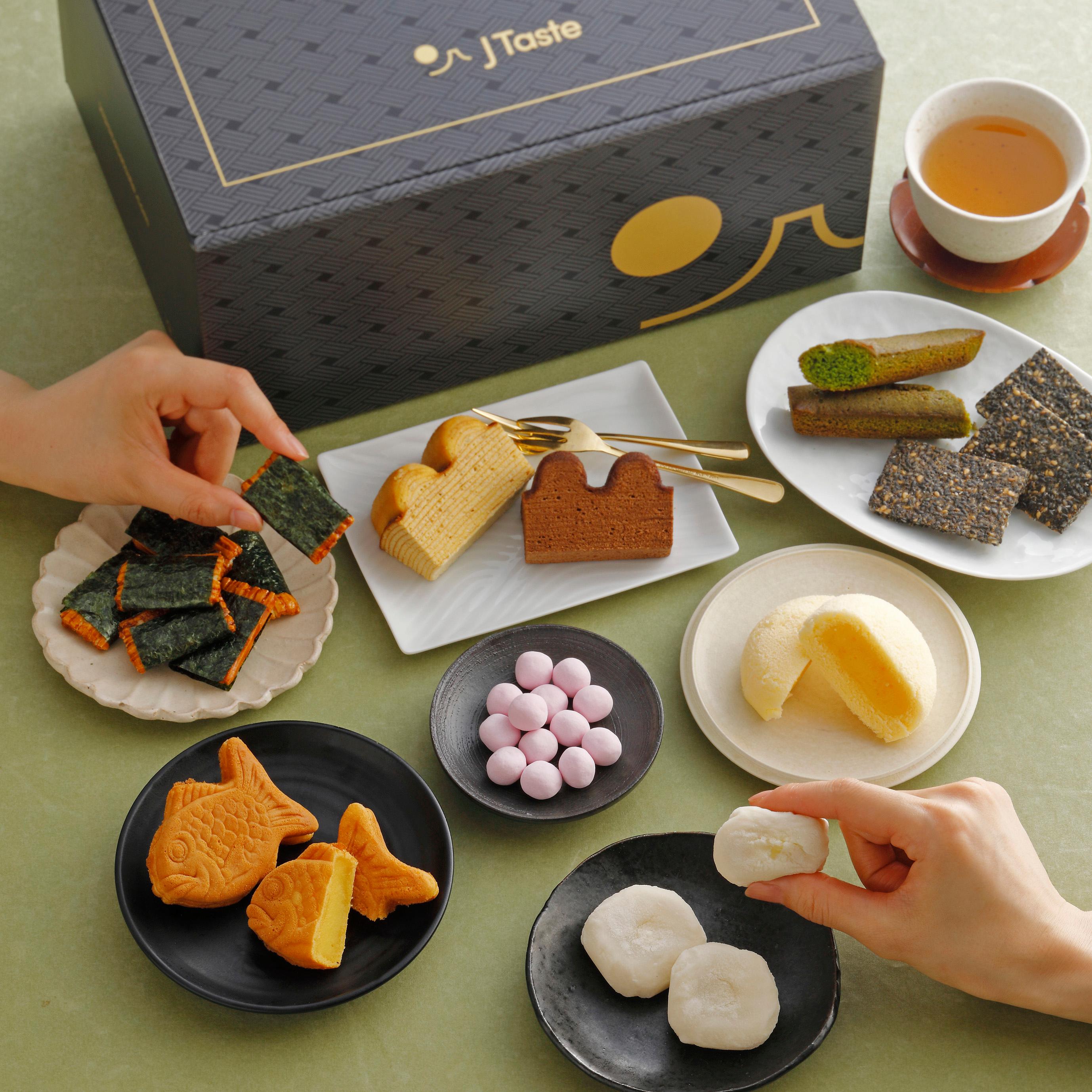 J Taste プレミアム スナックボックス（20種類以上のお菓子詰合セット）