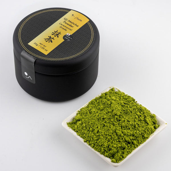 J Taste プレミアム 石臼挽き 宇治抹茶 粉末 茶道用 30g