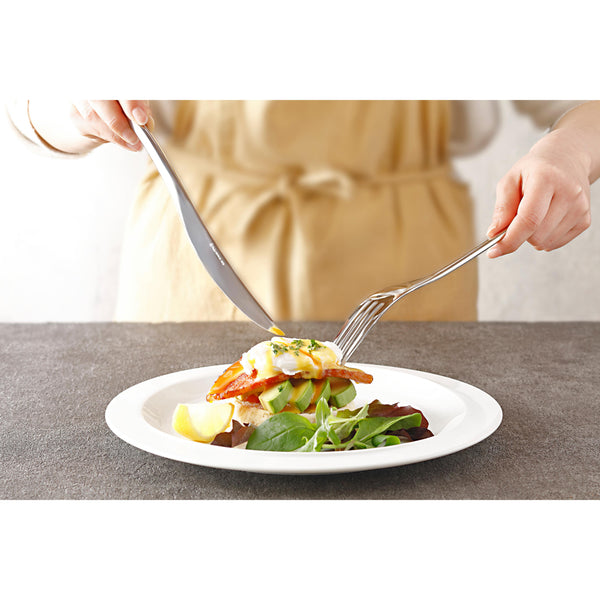 J Taste ステンレスカトラリーセット すっきりフラットウェア6種24点セット